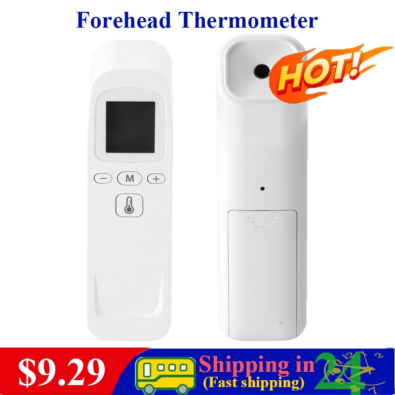 Digitale Infrarood Thermometer Volwassenen Non-contact Koorts Oorthermometer Kindje Thermomete Thuis Voorhoofd Thermometer