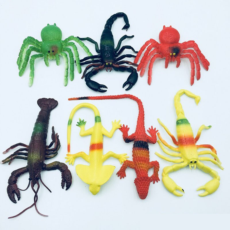 Kunstmatige Dier Speelgoed Crawler Reptiel Speelgoed Spider Kreeft Hagedis Schorpioen Speelgoed