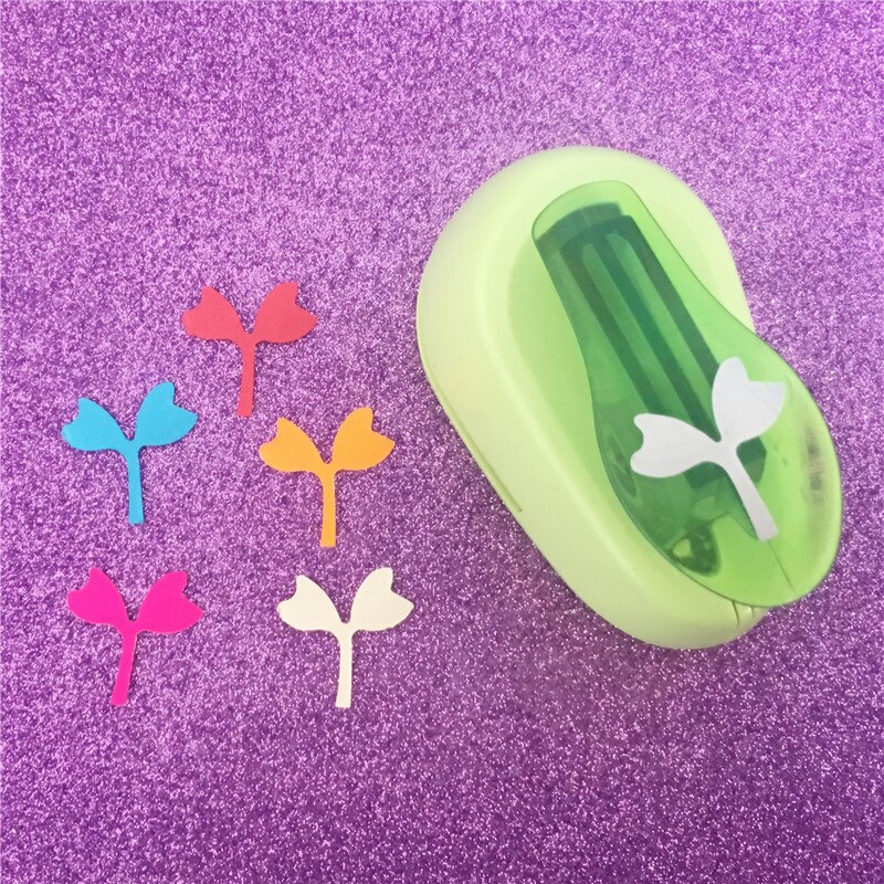 1 inch leaf shape punch leaves craft hole punch for scrapbooking scrapbook foliage paper cutter Embossing sharper free ship