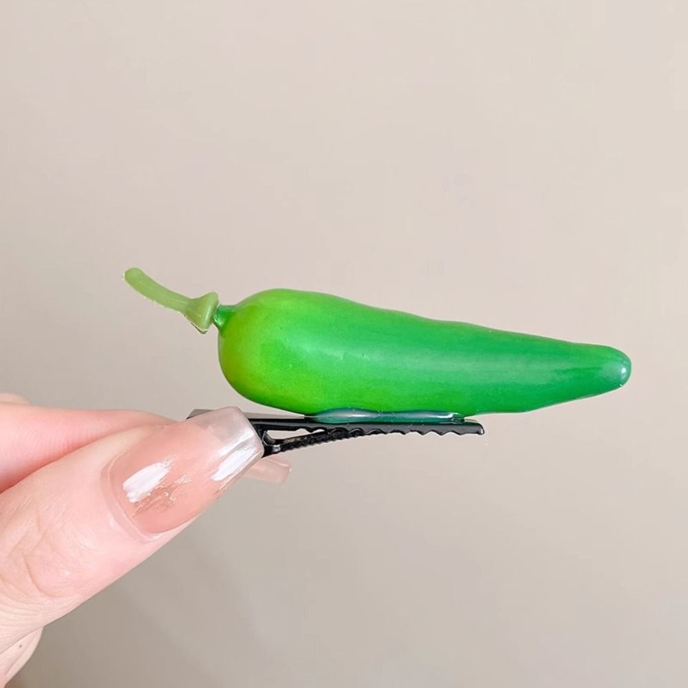 Pinzas para el pelo de frutas para niña, horquillas de cereza y fresa, pasadores laterales Kawaii, accesorios para el cabello, 1 piezas