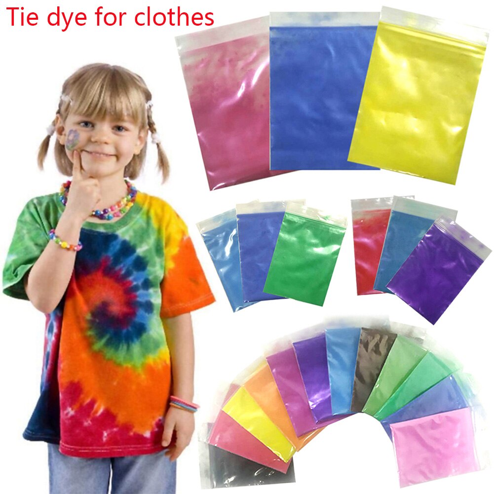 DIY Quick Drying Adult Beginners Scarves For Clothes Tie-dye Kit Textile Fabric Drawing Graffiti Hand Painted Painting Powder