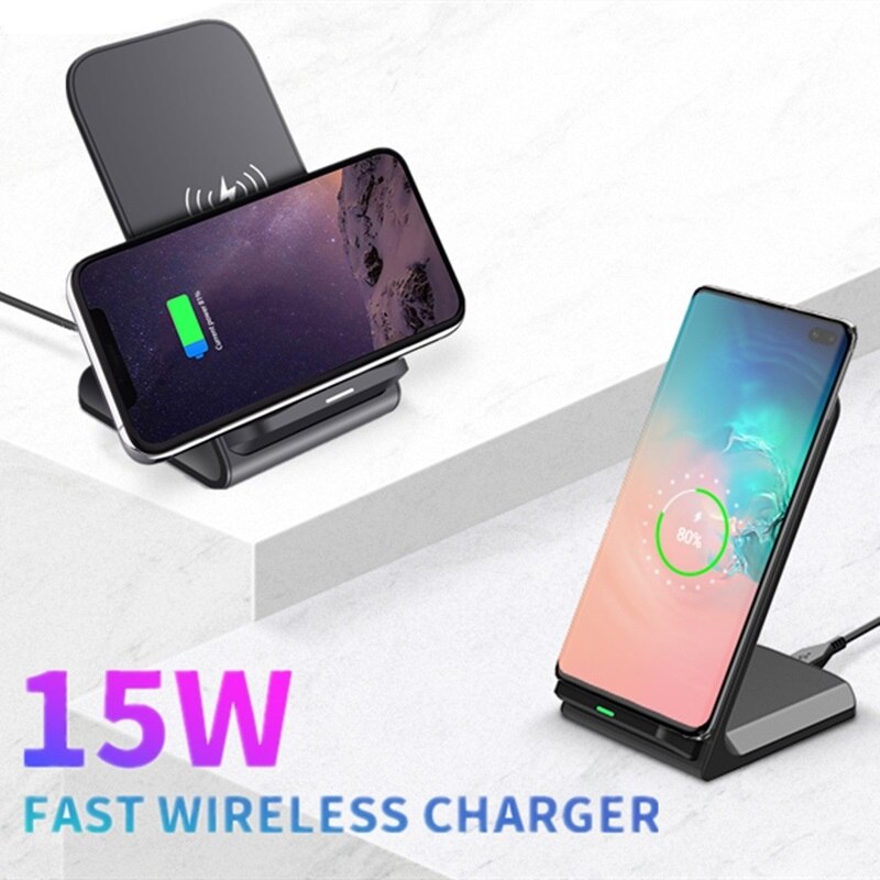 FDGAO 10W 9V Schnell Qi Drahtlose Ladegerät für iPhone 11 Profi XS Max XR X 8 Schnelle Drahtlose ladestation für Samsung S10 S9 Hinweis 9 10