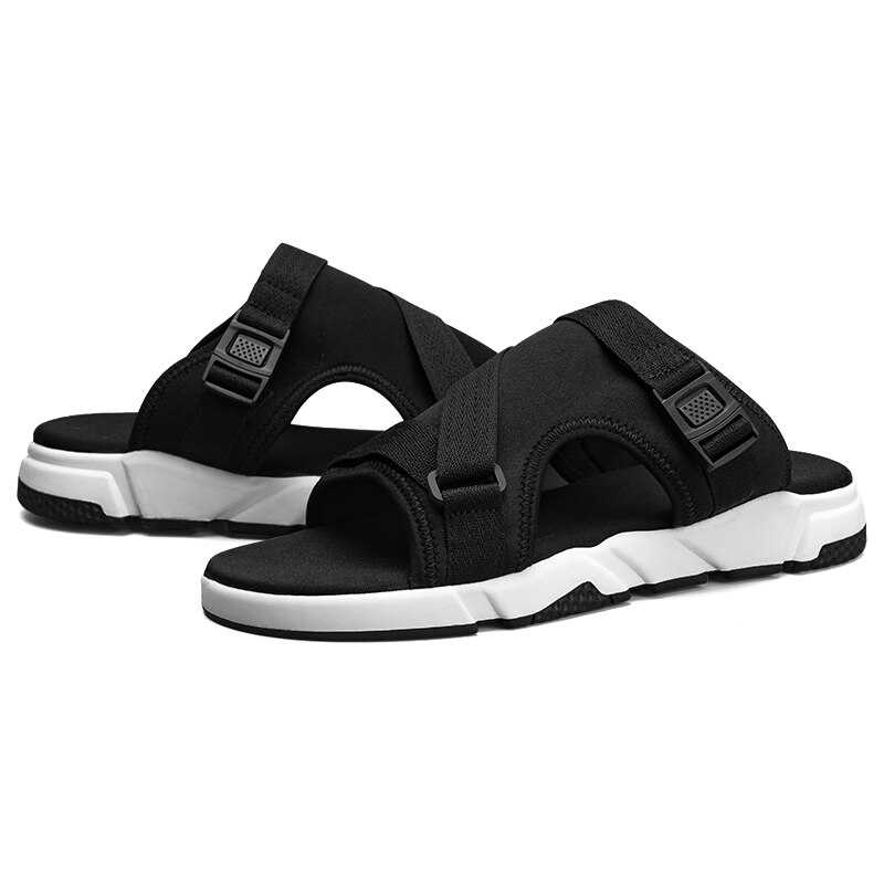Homme Sandalle Hombre Sandel Man Voor Sandali Erkek Sandale Ete Sandalen Da Sandalen Slide Para Sandalen-Mannen Trekking sandaal: black / 44