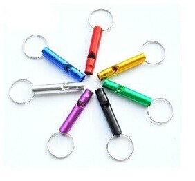 Aluminum alloy whistles lifesaving Survival whistle metal whistle ...