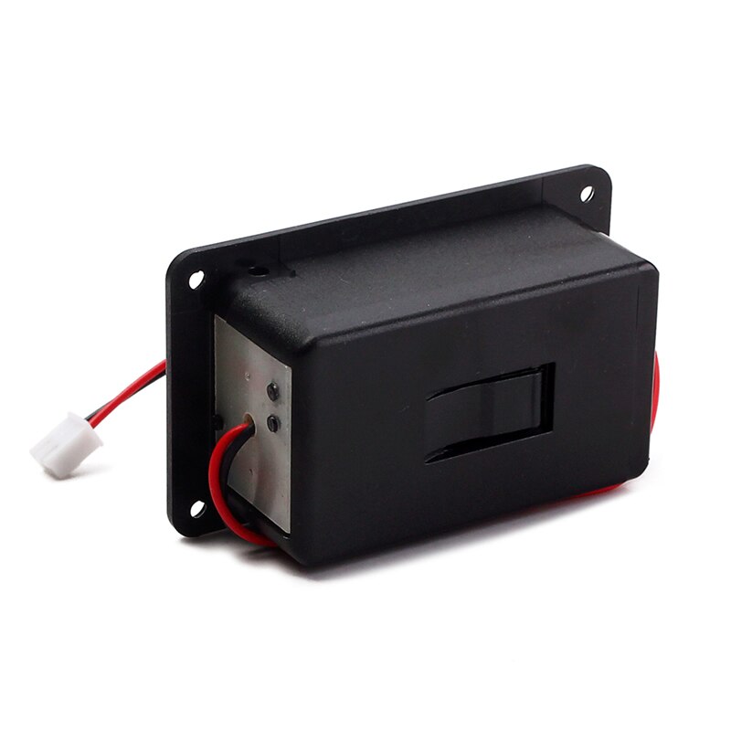 Ootdty 1Pc 9V Batterij Houder Case Box Cover Voor Gitaar Bas Actieve Pickup Connector