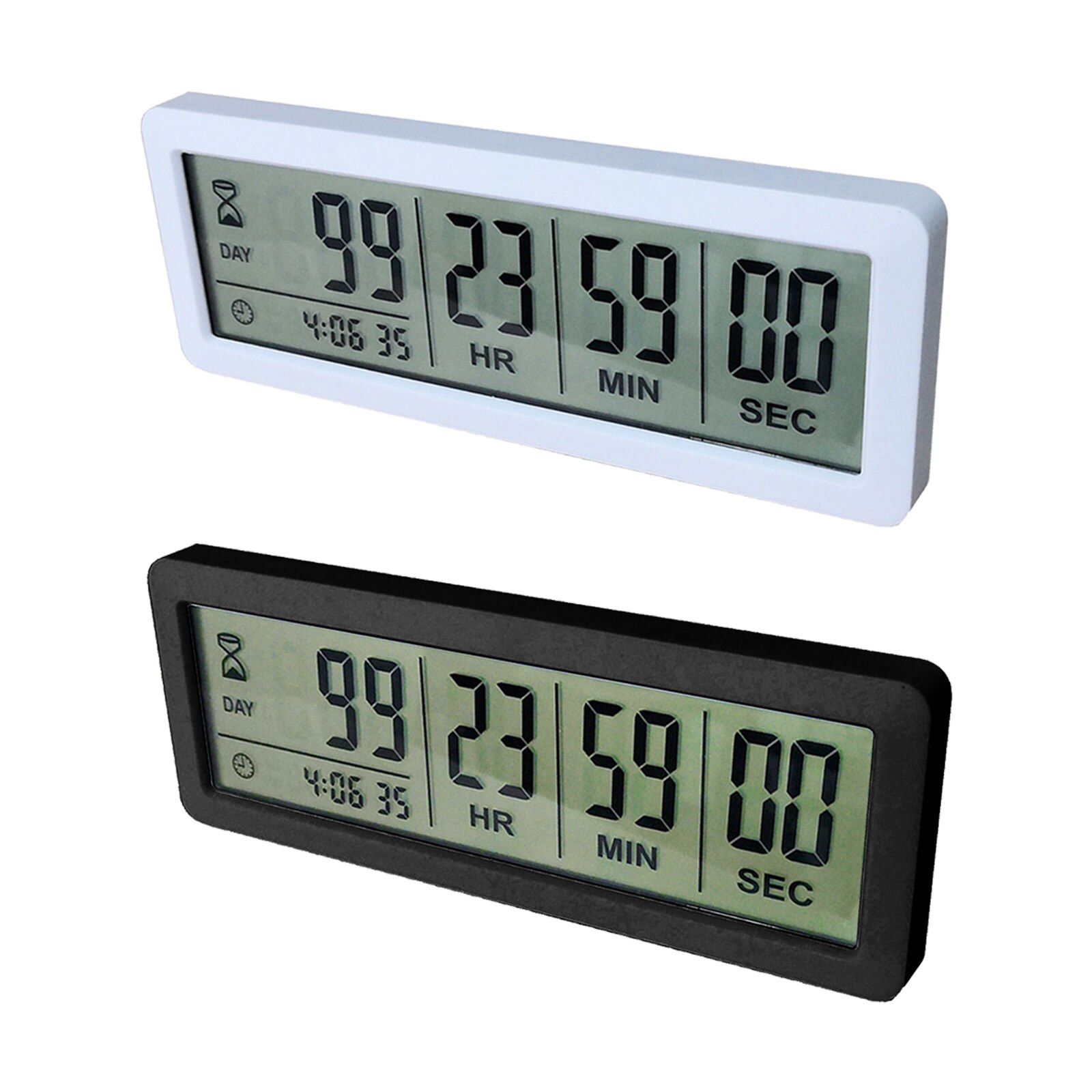 Digitale Timer Timer Klok Groot Scherm Count Down Dagen Timer Voor Onderzoek Pensioen Keuken