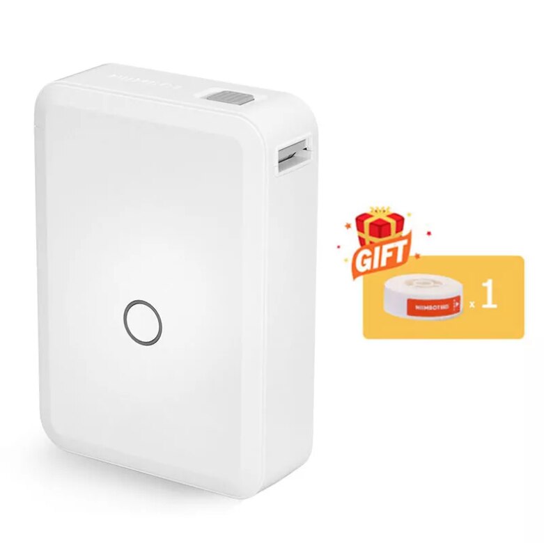 D110 Label Printer Cable Label Maker Wireless Printer Tape Included Multiple Templates Available for Phone Office Home