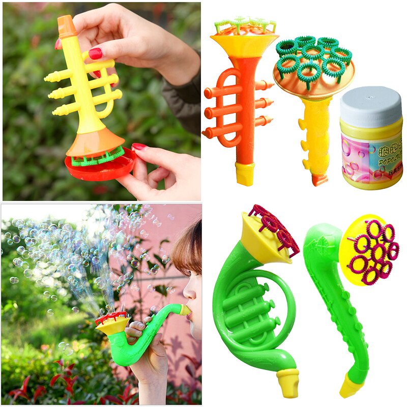 Grappig Magic Bubble Blower Water Blazen Bubble Zeep Bubble Gun Wands Met Blower Water Outdoor Kinderen Speelgoed