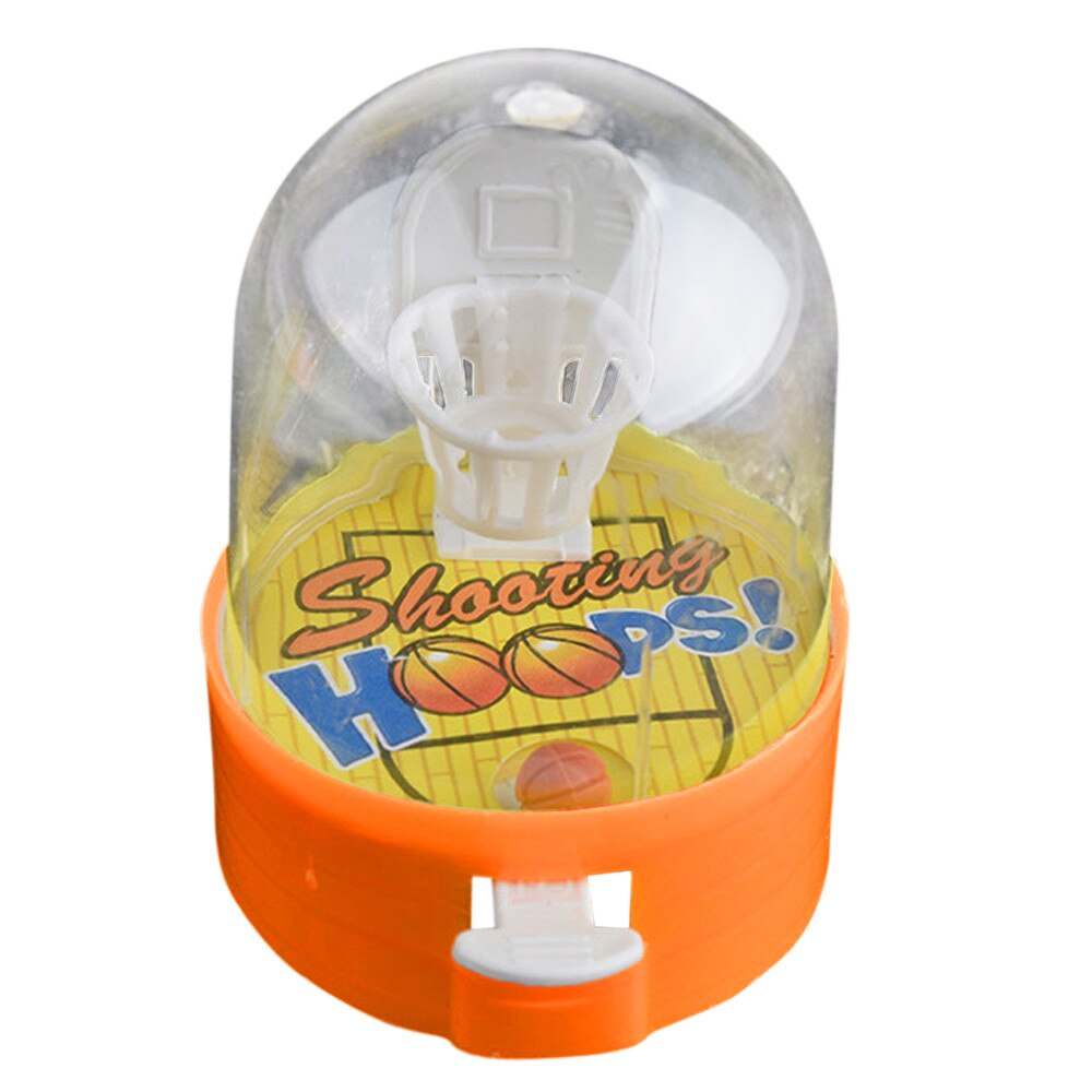 Leuke Mini Basketbal Machine Handheld Vinger Bal Verminderen Druk Speler Schieten Puzzel Kinderen Speelgoed Cadeau Voor Kinderen Fans Club: Default Title