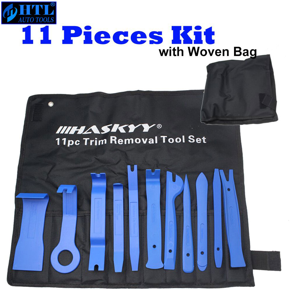 Kit d'outils pratiques pour enlever les garnitures de panneaux et outils de réparation Radio, 11 pièces