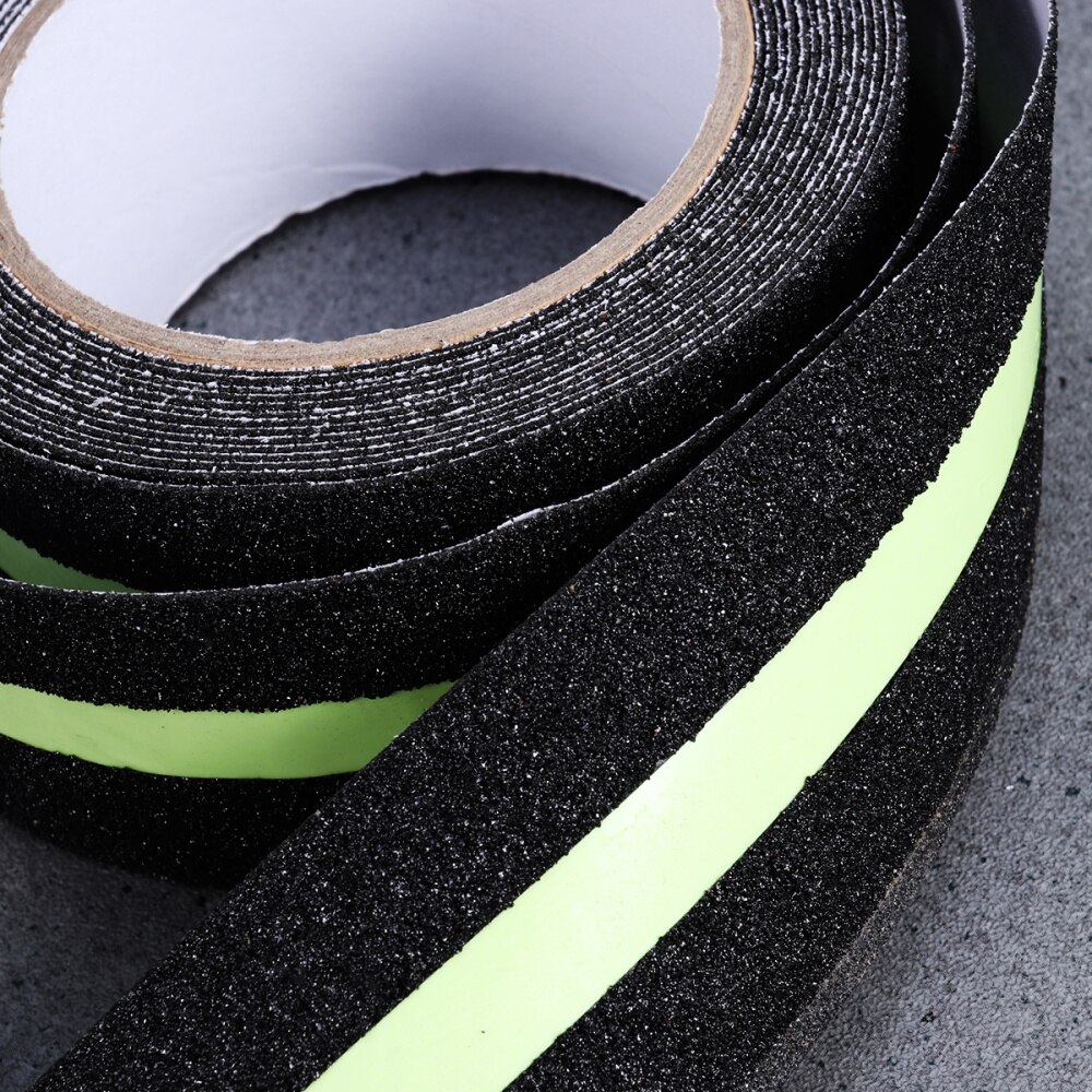 Ruban de sécurité antidérapant vert Fluorescent, bande de sécurité 2 pouces 16,4 pieds intérieur ou extérieur Applicable