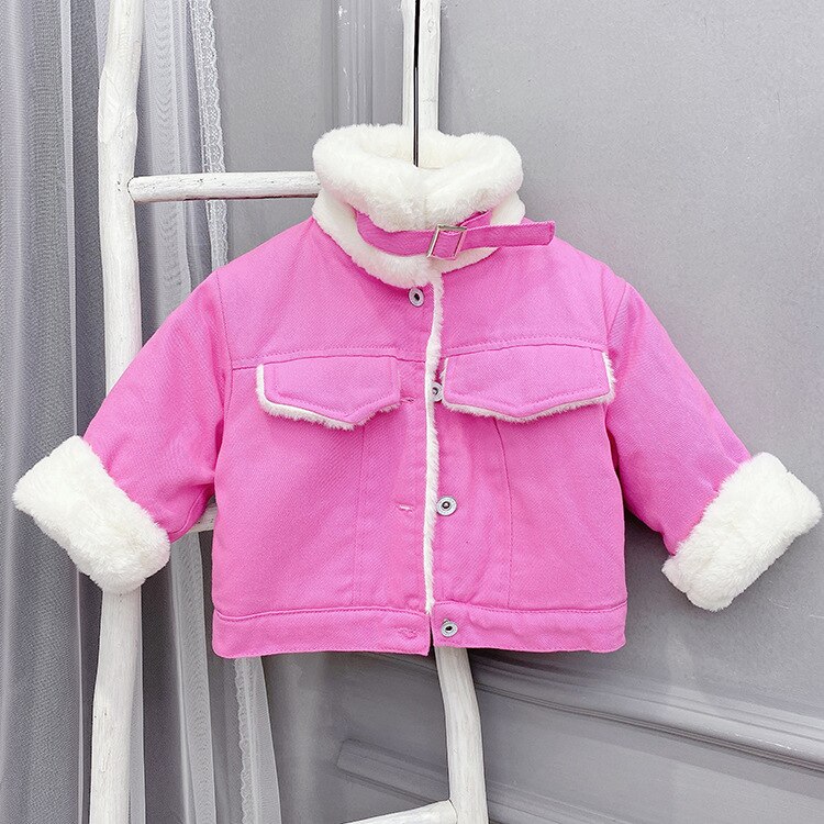 Toddler Girl Winter Clothes Baby Coat Girls Clothes Boys Winter Jacket Thick Plush Kids Clothes Children Jacket