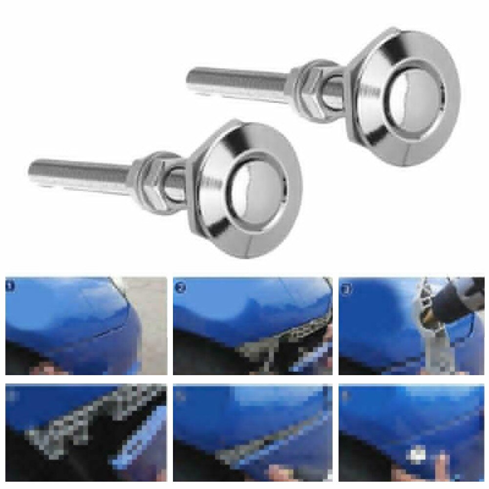 Silver Push Button Latche Bonnet Bumper Latch Cabinets Custom Furniture