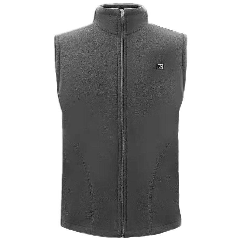 Paratago winter elektrische warme verwarmingsvest fleece slimme heren dames verwarmde jas koorts opladen viskleding grafeen  p8182