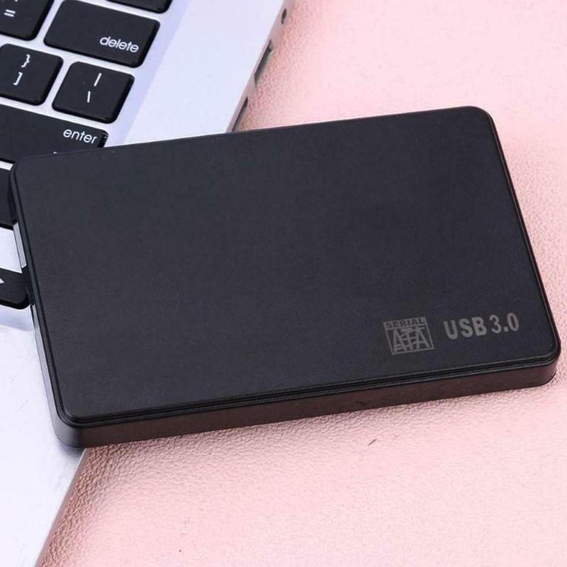 1Pc Portable 2.5 Inch Hard Drive Box External Disk Enclosure USB 3.0 2.0 Adapter Free To Sata 5 Gbps HDD SSD Case For WIndows OS