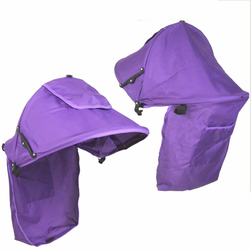 Kinderwagen Zonnescherm Bescherming Kap Luifel Cover Baby Kinderwagen Zonneklep Wagen Zonnescherm Kinderwagen Kinderwagen Kinderwagen Accessoires: Roze