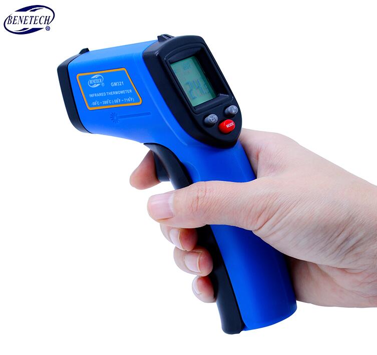 BENETECH Digital thermometer gun non contact infrared thermometer temperature gun ir thermometer industrial GM320~GM900: GM321