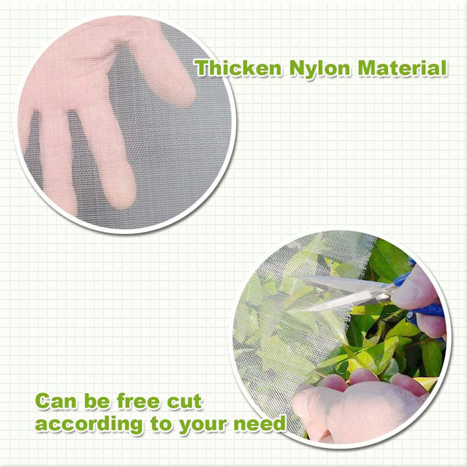 Insect Protection Net Bug Insect Bird Net Barrier Vegetables Fruits Flowers Plant Protection Greenhouse Garden Netting Summer