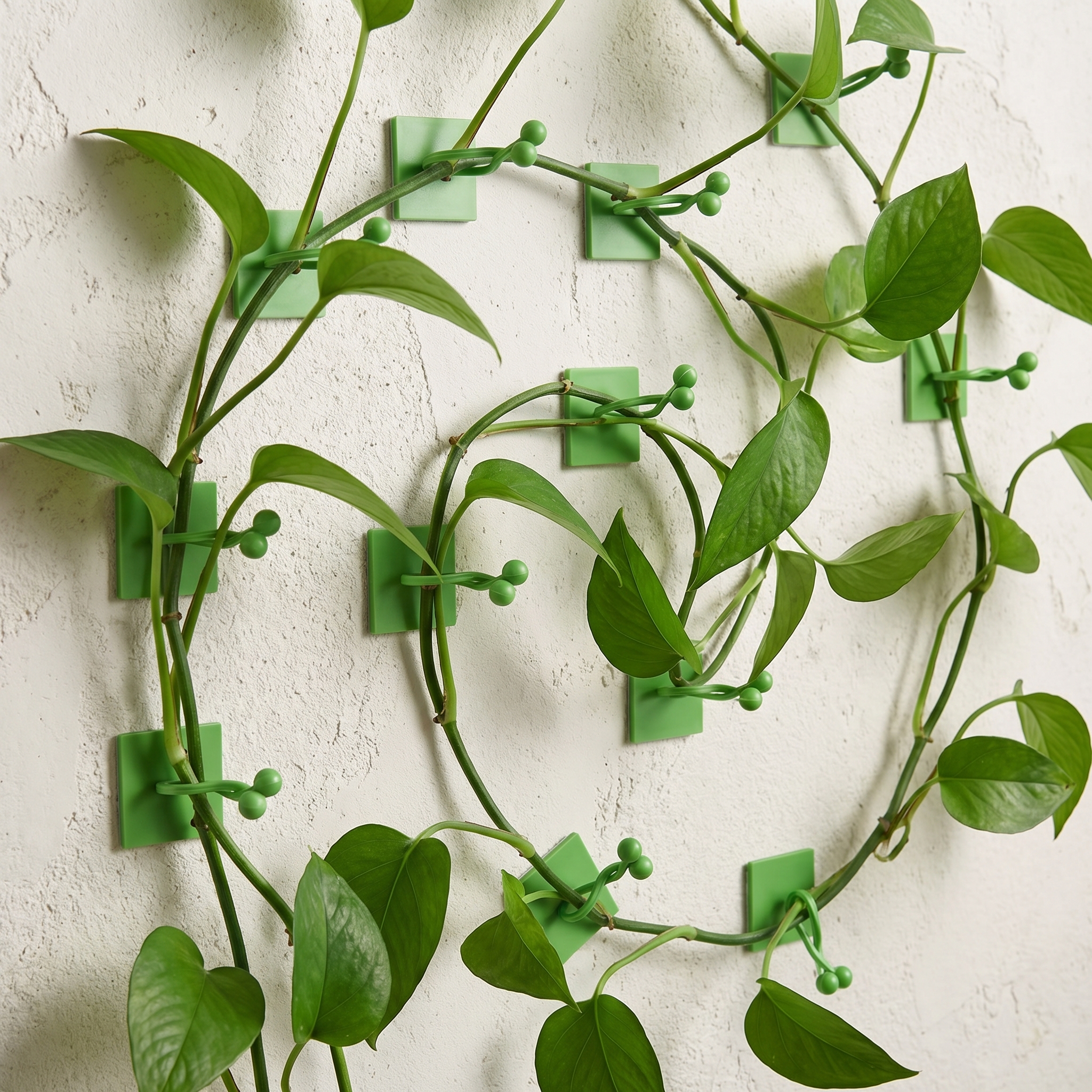10/50/100Pcs Plant Wall Clips for Climbing Pothos Climber Support Wall Clips for Support Strong Self-Adhesive For Indoor Plants