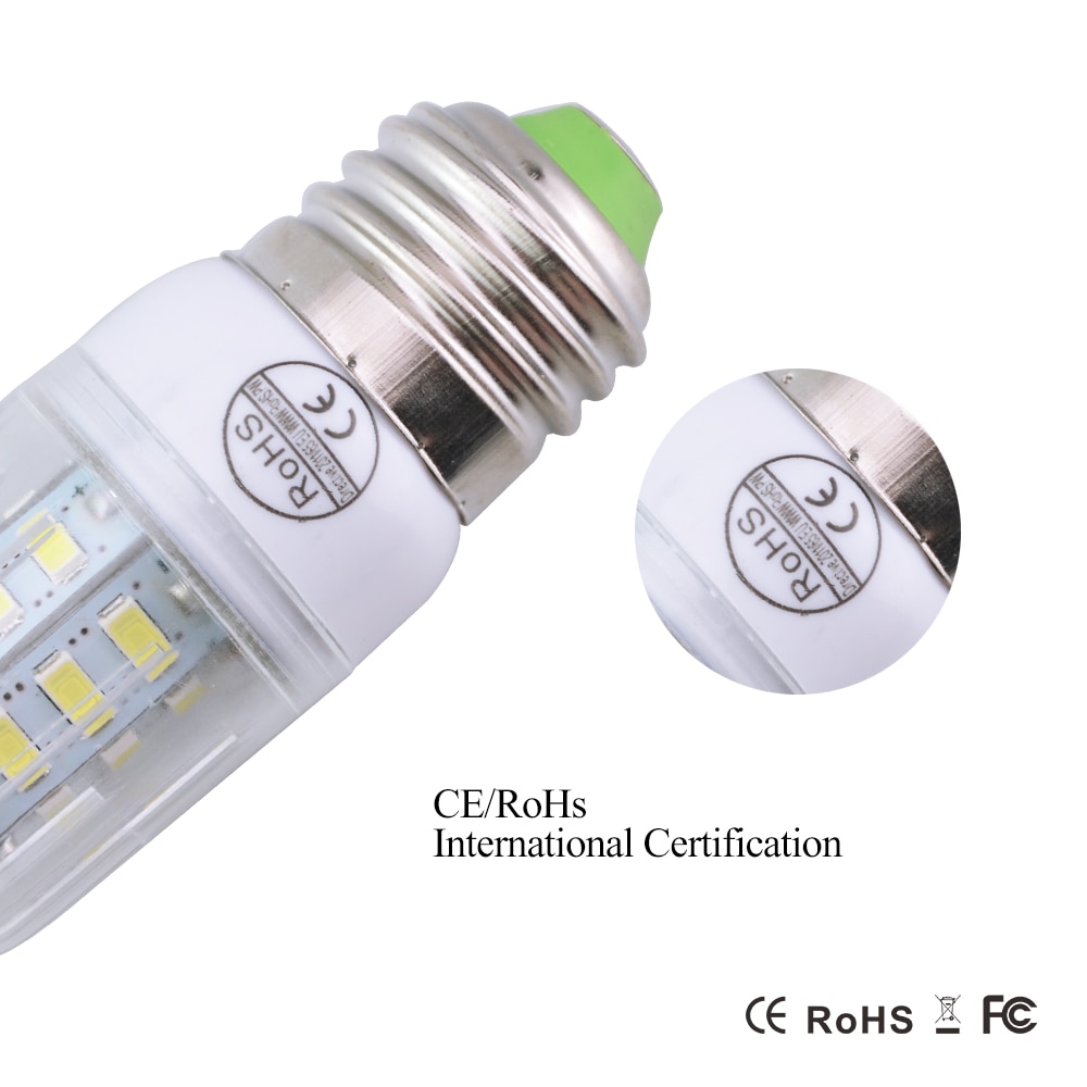 E27 220V Led Lamp 5730 Smd Led Lamp E14 Maïs 24 30 42 64 80 89 108 136 Leds lamp Bombillas Lampen Lampada Ampul Verlichting