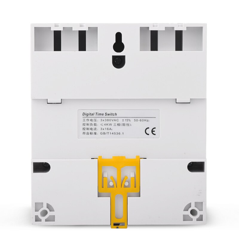 TM613 380V 16A Drie Fasen 7 Dagen Programmeerbare 16A Relais Digitale Timer Schakelaar Motor Automatische Intelligente Controller