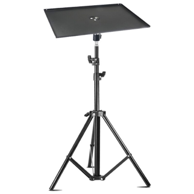 Laptop Projector Tripod Stand, Adjustable Height 17 to 48 Inch Tripod Stand Universal Floor Stand 11X15 Inch Tray: Default Title