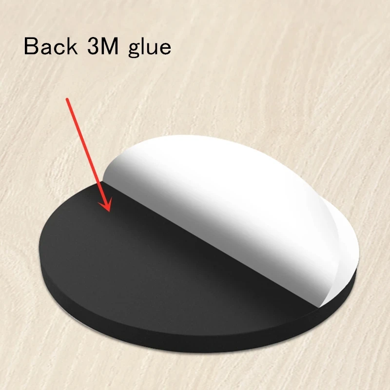Gummipolster für Stuhlbeine, 1–24 Stück, rutschfeste matt, Stoßstangendämpfer, rutschfest, rund, quadratisch, selbstklebend, Tischfüße, Schutz-Hardware-