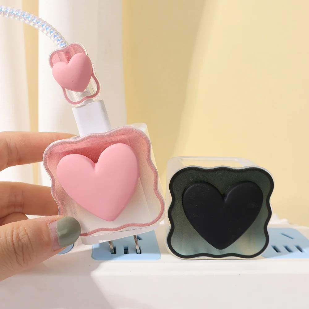 36 Styles 3D chargeur étui pour Apple 18W 20W chargeur adaptateur couverture manchon coque en Silicone enrouleur de câble enveloppe pour iPhone accessoires
