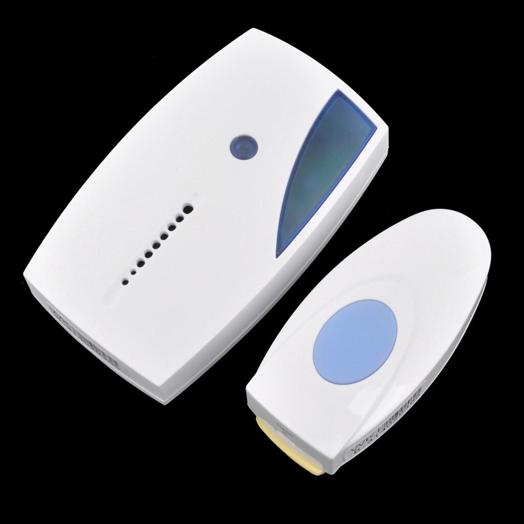 Wireless Door Bell Smart Led Indication Wireless Doorbell 36 Tunes Chime Music Door Bell Transmitter+ Receiver 70-110m Range#g30: Default Title