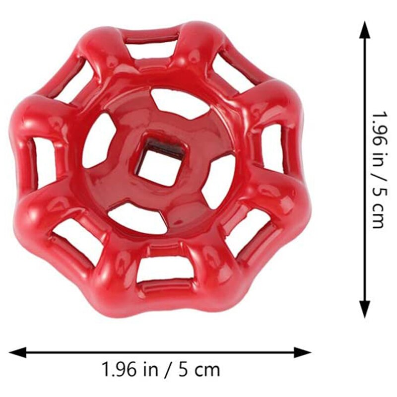 Replacement Gate Valve Handwheel Broach In External Metal Faucet Pipe Water Faucet Handle