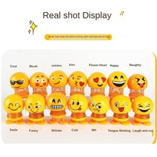 Grappig Hoofd Schudden Pop Kleine Ornamenten Mooie Auto Accessoires Interieur Pop Creatieve Auto Speelgoed Auto Decoratie Accessoires