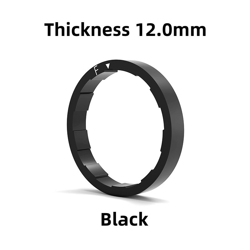 Bike Cassette Gasket Freehub Body freewheel Washer Freewheel Spacers Bicycle Hub Washer For Adjusting Bike Flywheel washer: Light Grey