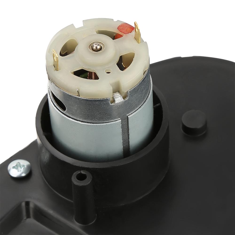 Rs380 girkasse universell låve elbil girkasse med motor, styremotor girkasse 6 v 5000, 12 v 5000, 12 v 5600 o / min