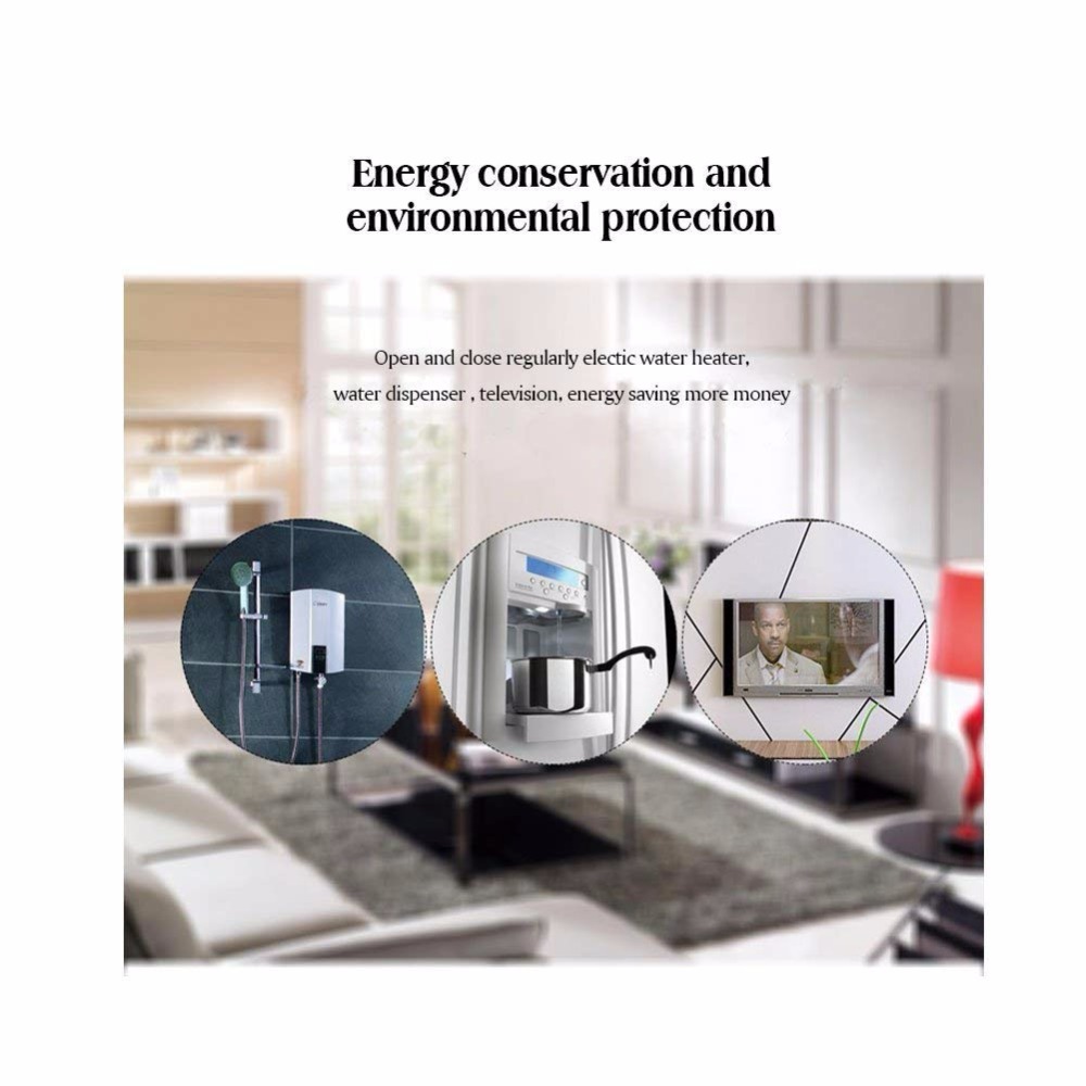 CN101 AC110V Digital Round LCD Power Programmable Timer Time Relay 16A Switch Support 17-times Daily Weekly Program Switch