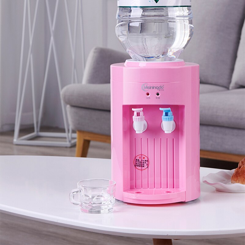 Mini water dispenser can heat domestic desktop water dispenser student small and cold water dispenser