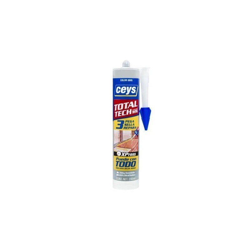 CEYS TOTAL TECH GRIS CARTUCHO 290ML 507220