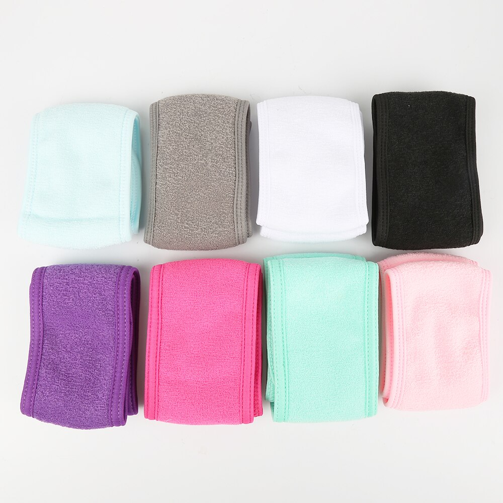 Soft Towel Headband Adjustable Girls Hair Accessories For Sport Makeup Face Washing Bath Salon SPA Facial Hair Band Styling Tool