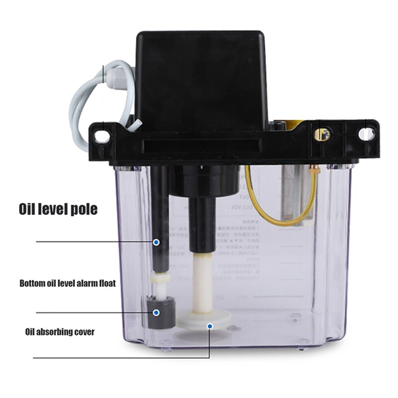 1L Lubricating Oil Pump Automatic Lubricating Oil Pump Electronetic Lubrication Pump Lubricator