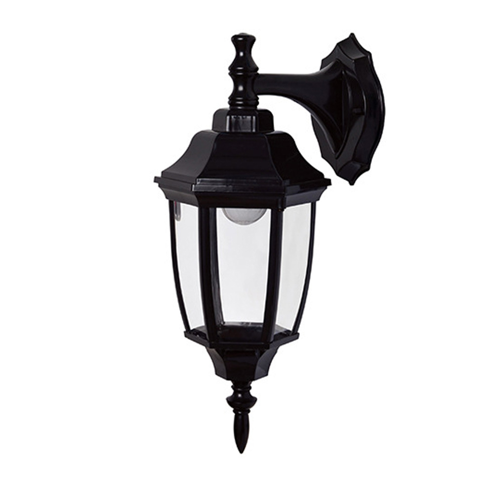 Outdoor Wall Sconce Black Bronze Wall Lamp E27 Bulb Up Down Lights Garden Coach Yard Outside Exterior Garage Sconces Porch Light: Upside down Blakc / Cold White