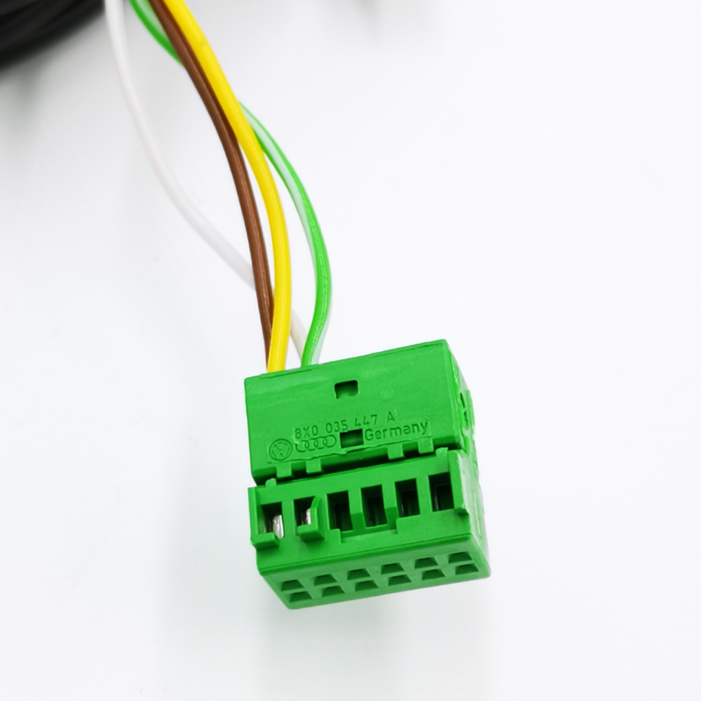 Para VW Bluetooth cableado arnés cable 8X0035447A para RCD510 rss510 tizan GOLF GTI Jetta Passat CC con micrófono 8X0035447A