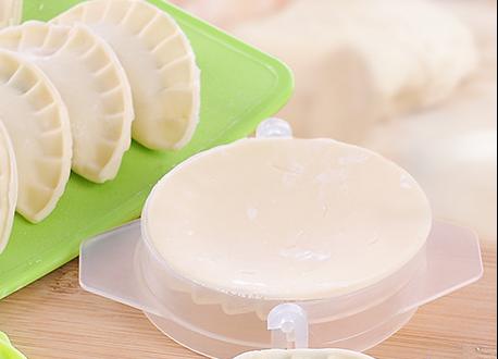 Automatisk dumpling hud halvmåneformad form: Transparent