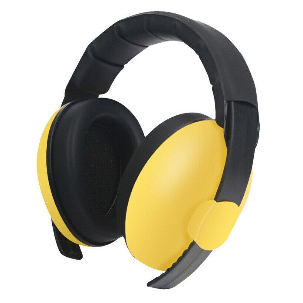 Baby Earmuffs Noise Cancelling Ear Hearing Protection Headphones for Kids Infant: Yellow
