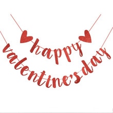 Happy Valentines Day Decoration Kit Red Paper Fan Hanging Banner For Wedding Anniversary Party Decorations Valentine's Day: Default Title