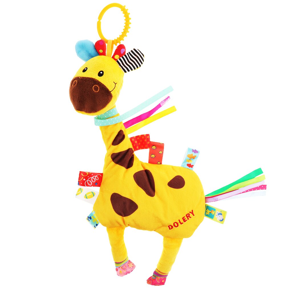 Infant Plush Toys Hanging Crib Animal Baby Buggy Bed Rattles Pushchair Pram: Giraffe