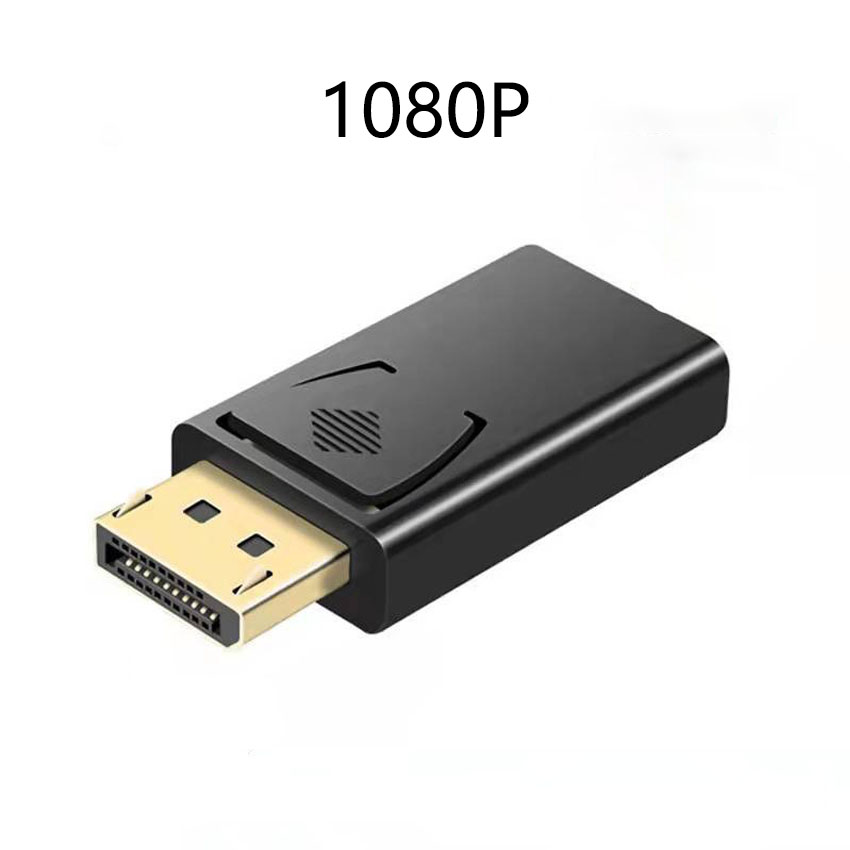 Convertidor 4K DP a HDMI, Displayport a 1080P HDTV, Monitor de ordenador, adaptador de Audio y vídeo: Verde militar