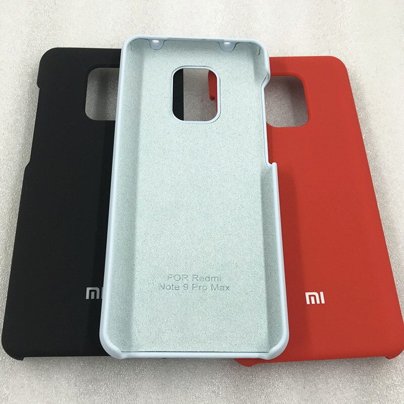 Original Xiaomi Redmi Hinweis 9 Pro Max Seidig Weich-Touch Flüssigkeit Silikon Schutzhülle Fall Für Redmi Hinweis 9 S 9 pro Wite logo