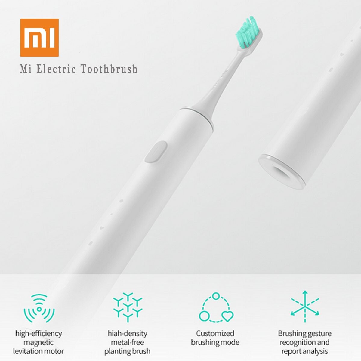 Xiaomi Mijia International Version IPX7 Smart Sonic Electric Toothbrush Rechargeable Tooth Brush Ultrasonic