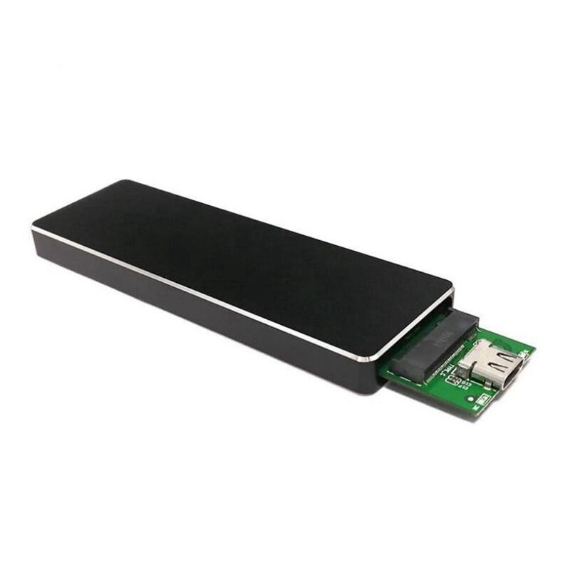 NGFF External Hard Drive Case, Portable M.2 Hard Drive External Case Type-C HDD Case For Mac Laptop, Only Case