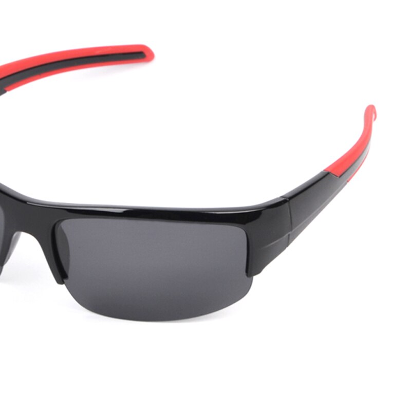 TAGION Sport Polarized Sunglasses Men Rectangle Fishing Sun Glasses Hipster Goggles Outdoor Semi-rimless Glass Oculos De Sol