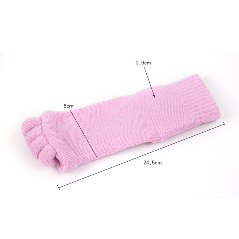 Calcetines de cinco dedos para juanetes, Corrector, separadores ortopédicos para el dolor, Hallux Valgus, cuidado de los pies, herramientas de pedicura, 1 par